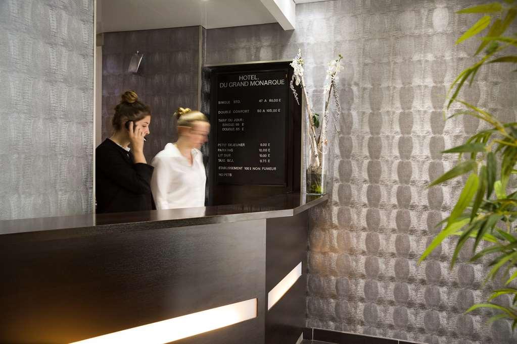 Hotel The Originals Du Grand Monarque Nantes Gare Interno foto
